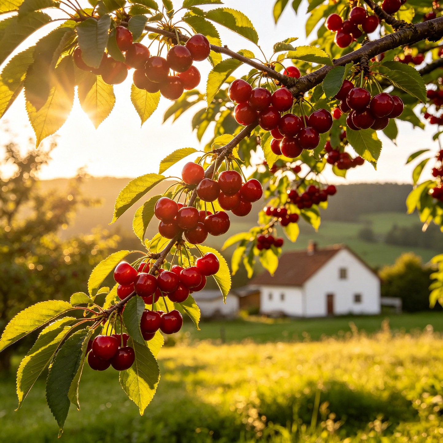 Grow your own fruit paradise! 🌸 From tiny seeds to juicy cherries. #GardenGoals-QZZ