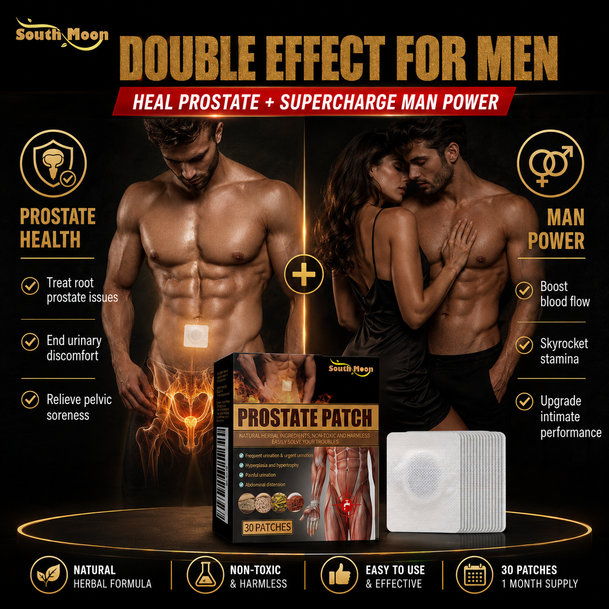 ❤️ Prostate Comfort + 💪Male Stamina — Complete Daily Care for Men-WBJ