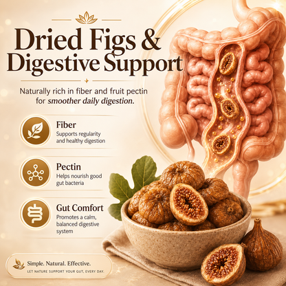 100% Pure, Zero-Sugar Dried Figs: Your Natural Booster for Circulation & Heart Health ❤️-QZZ