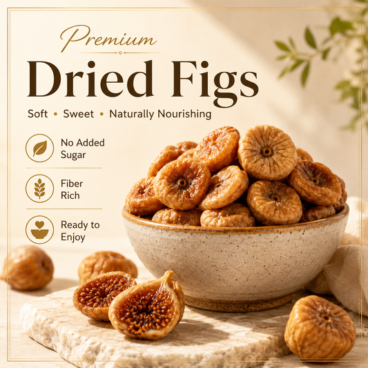 100% Pure, Zero-Sugar Dried Figs: Your Natural Booster for Circulation & Heart Health ❤️-QZZ