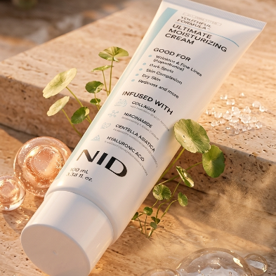 NID Ultimate Moisturizing Cream,  Wrinkle Reducing, Brightening & Hydrating Moisturizer for All Skin Types-XXS