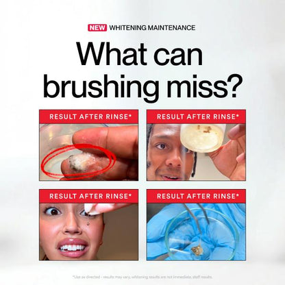 Hismile Stain Prevention Whitening Mouthwash, Alcohol-Free Formula for Fresh Breath & Teeth Brightening-TTT