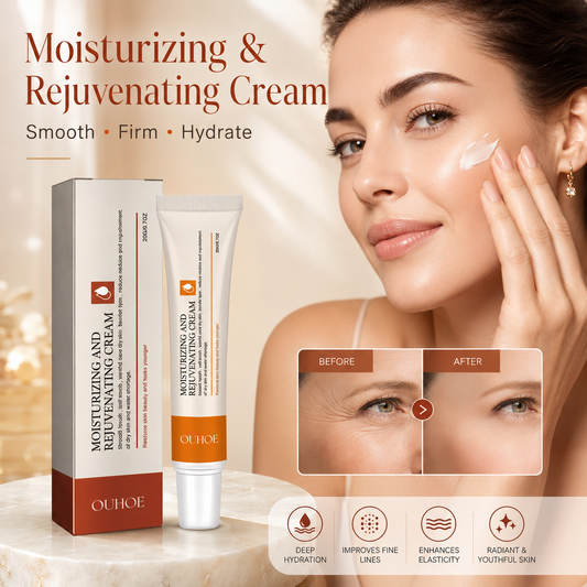 OUHOE Retinol Anti-Aging Face Cream for Wrinkles, Fine Lines & Sagging Skin | 4-in-1 Firming & Hydrating Moisturizer (Buy 1 Get 1 FREE Today!)-QZZ