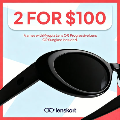 2 for $100 Eyewear Bundle | Stylish Optical Glasses & Sunglasses Set | Lightweight Fashion Frames-TTT