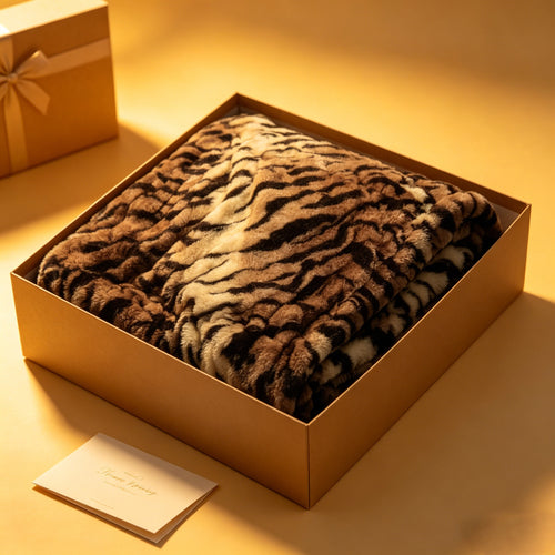 Luxury Faux Fur Blanket – Ultra Soft Cozy Throw Blanket-TTT