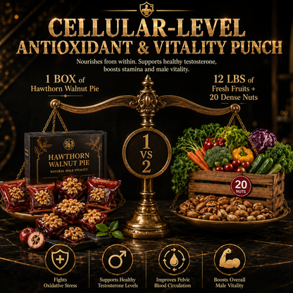 🌰 Hawthorn Walnut Pie 🔥 Reclaim Your Dominant Edge . Nourish Vitality From The Inside Out 💪-XLB