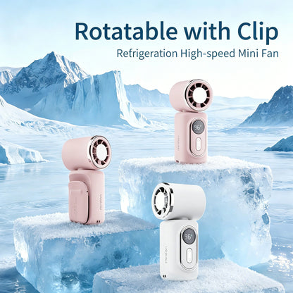💨Portable Clip-On Cooling Fan - 16°C Ice Wind,Hands-Free Convenience-CJP