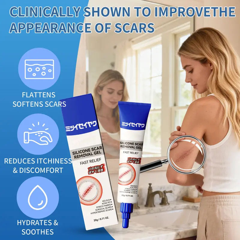 ✨ Clinical-Strength Permanent Scar Eraser Gel -LGZ