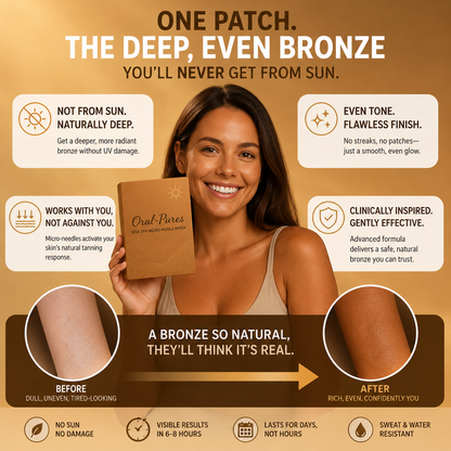 Get A Natural Golden Tan — Without UV Damage, Messy Lotions, Or Orange Tones ☀️-OKL