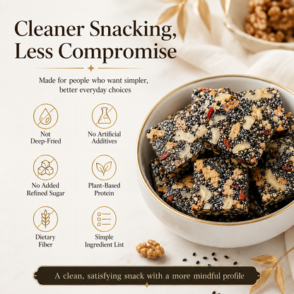 Premium Black Sesame Walnut Energy Bars ⭐-KPL