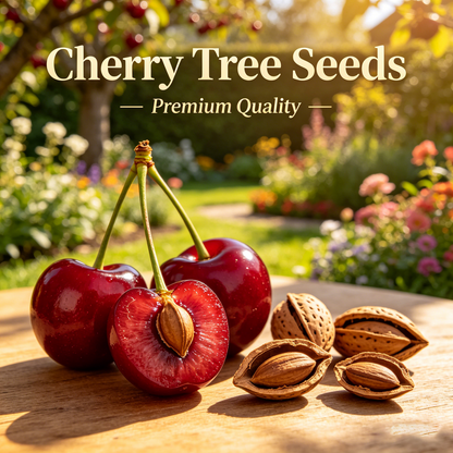 Grow your own fruit paradise! 🌸 From tiny seeds to juicy cherries. #GardenGoals-QZZ