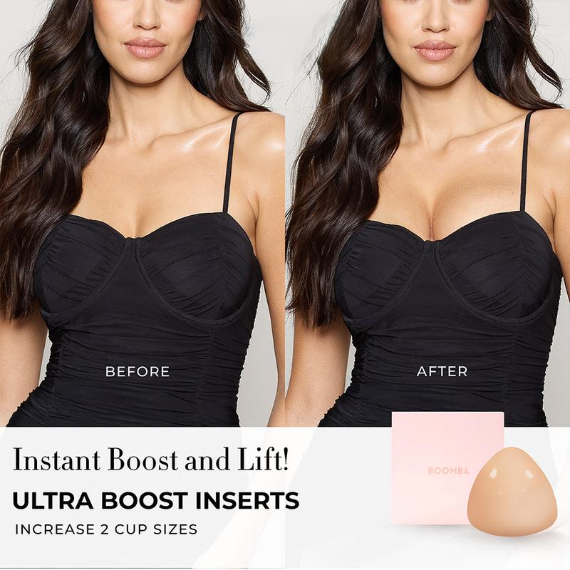 🩱40+ Uses Per Pair, Double-Sided Adhesive for All-Day Security| 🩱🩱🩱Patented Sticky Bra Inserts, Instant 2 Cup Size Lift, Reusable, Sweat & Water Resistant-VEX