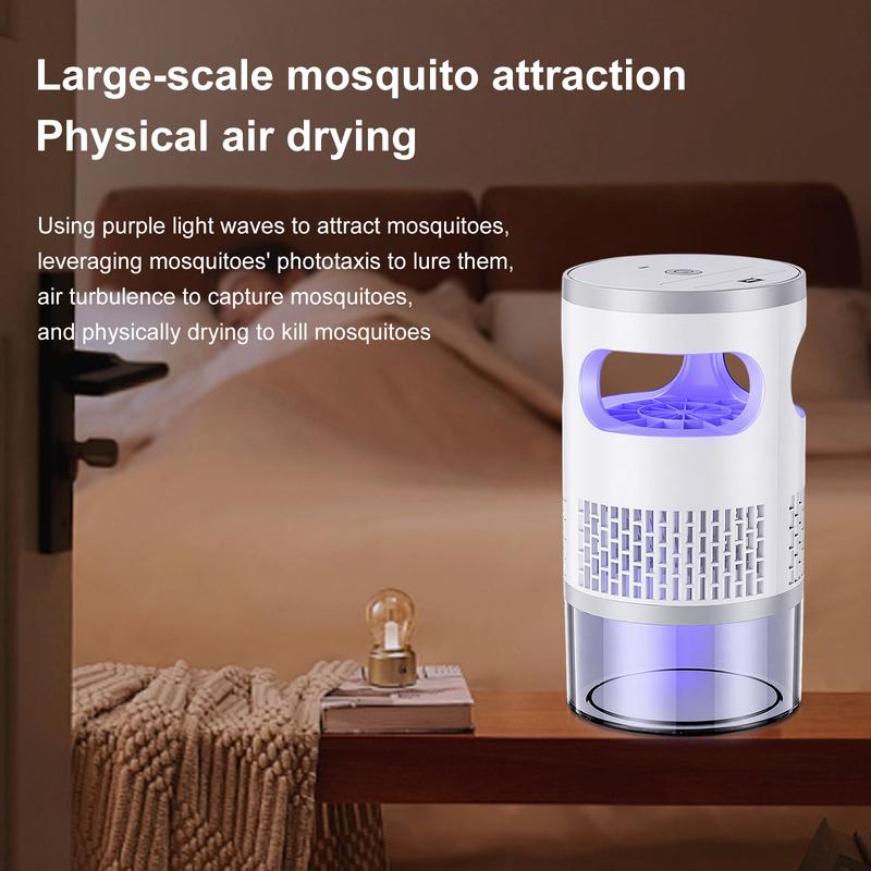 ❌🦟❌ Non-Zapper Indoor Insect Trap UV Light Suction Bug Catcher for Mosquitoes Fruit Flies Gnats Moths-VEX