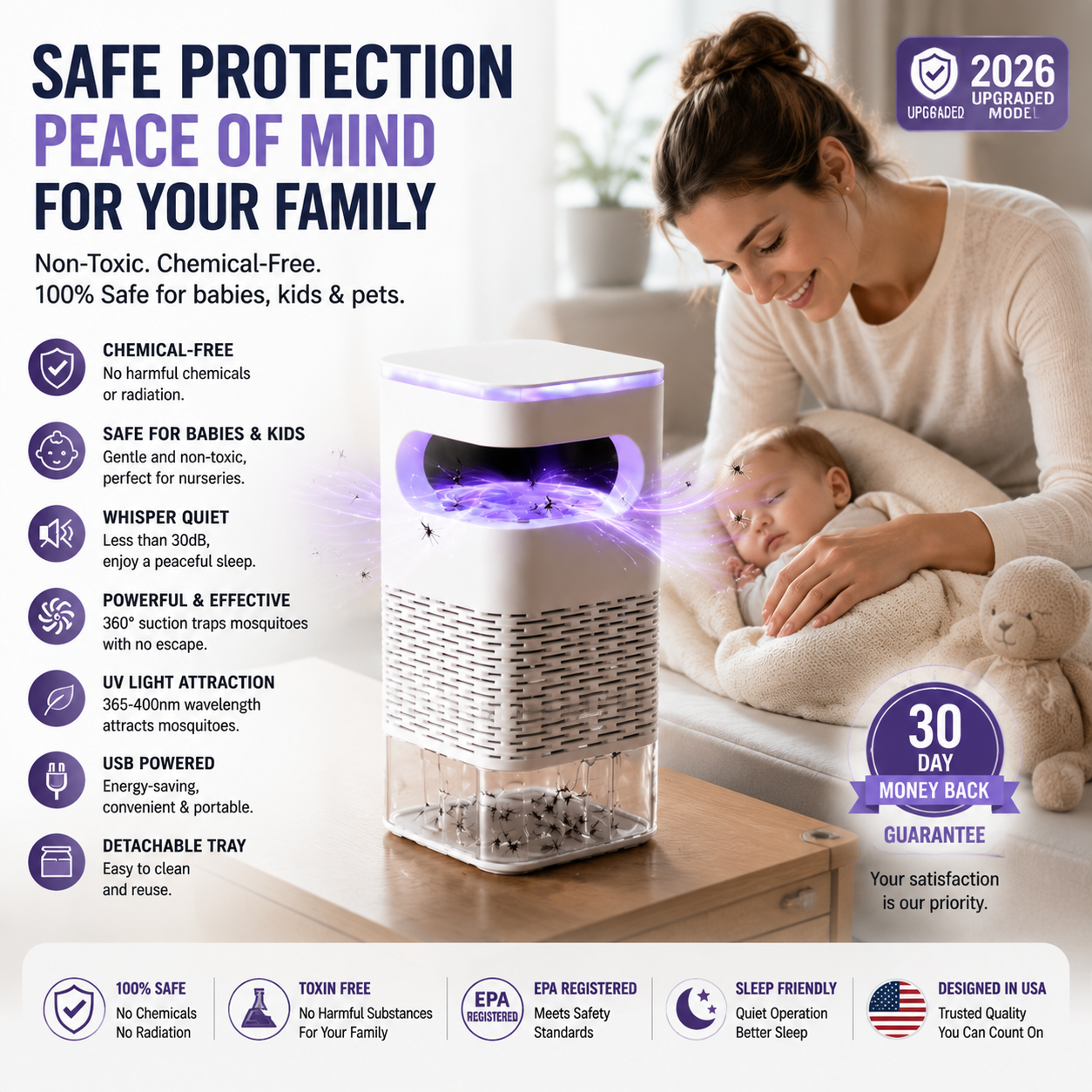 🦟 Protect Your Family From Mosquitoes — Without Chemicals, Sprays, or Worries.-OKL