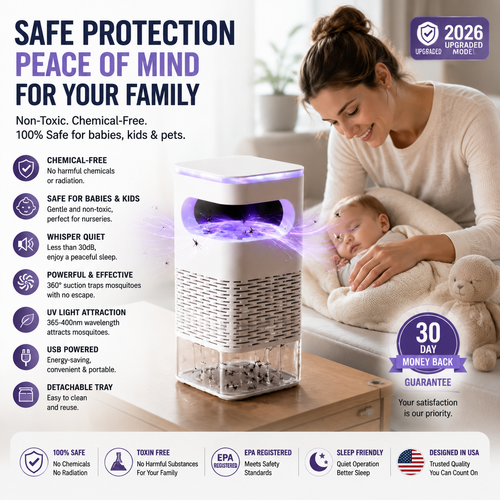 🦟 Protect Your Family From Mosquitoes — Without Chemicals, Sprays, or Worries.-OKL