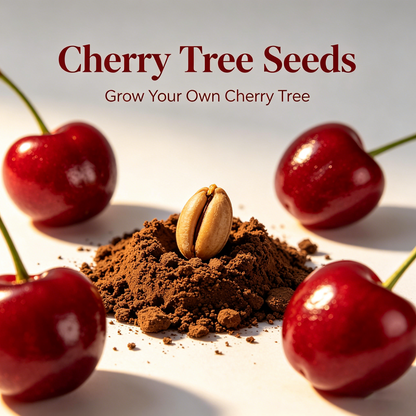 Grow your own fruit paradise! 🌸 From tiny seeds to juicy cherries. #GardenGoals-QZZ