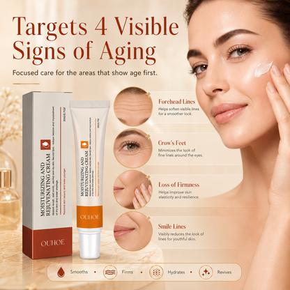 OUHOE Retinol Anti-Aging Face Cream for Wrinkles, Fine Lines & Sagging Skin | 4-in-1 Firming & Hydrating Moisturizer (Buy 1 Get 1 FREE Today!)-QZZ