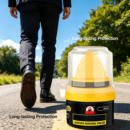 Premium Leather Nursing Cream – Restore Shine & Color for Shoes, Bags & Leather Goods-TTT