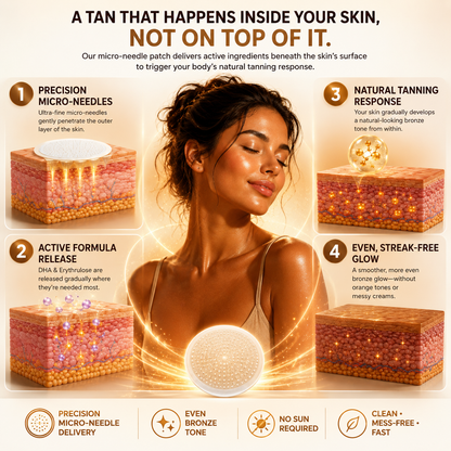 Get A Natural Golden Tan — Without UV Damage, Messy Lotions, Or Orange Tones ☀️-OKL