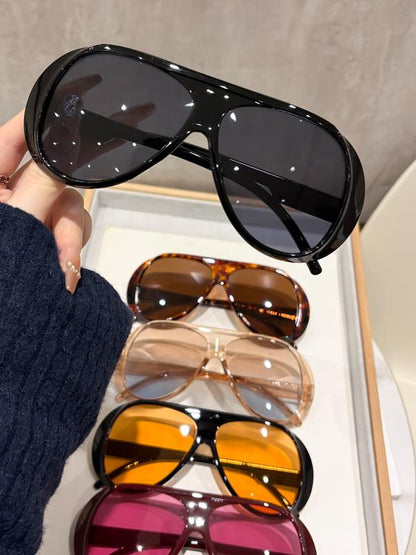 5 Pairs Y2K Leopard Sunglasses, Trendy Street Style for Women, Ideal for Beach, Driving, Party & Daily Wear-SUY