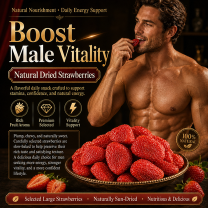 100% pure natural dried strawberries-Enhance male vitality-YOY
