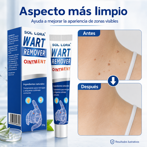 Cuidado Localizado para Verrugas Comunes y Acrocordones Visibles-JY