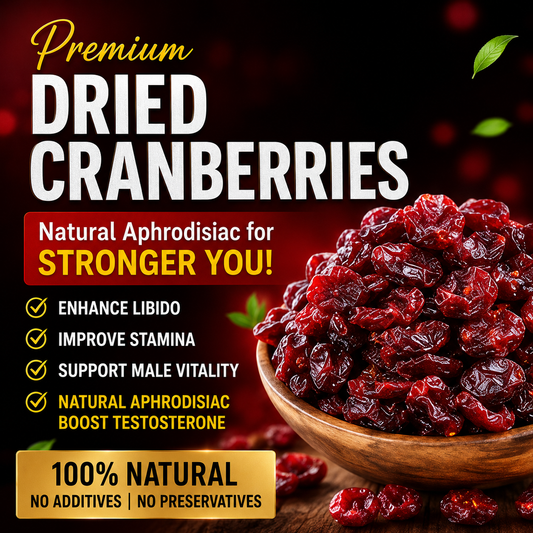 DRIED CRANBERRIES — IGNITE DESIRE. OWN THE NIGHT-ZRT
