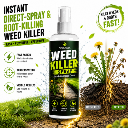 ⚡ Instant Direct-Spray & Root-Killing Weed Killer 🌿 LGZ