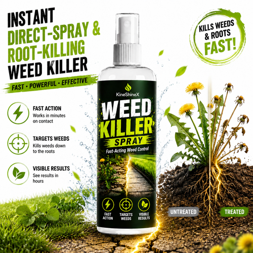 ⚡ Instant Direct-Spray & Root-Killing Weed Killer 🌿 LGZ