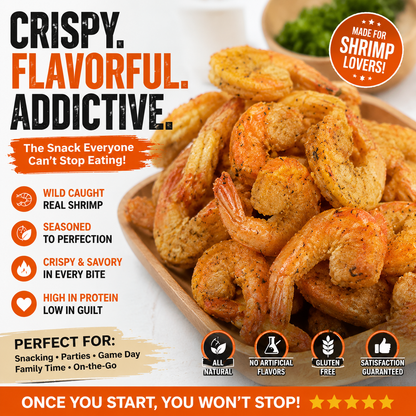 Mouthwatering Crispy Shell-On Fried Shrimp-SUY