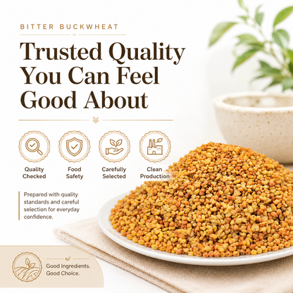 Sugar-Free Tartary Buckwheat Grains | High Rutin Whole Grain for Blood Sugar & Gut Support-ZRT