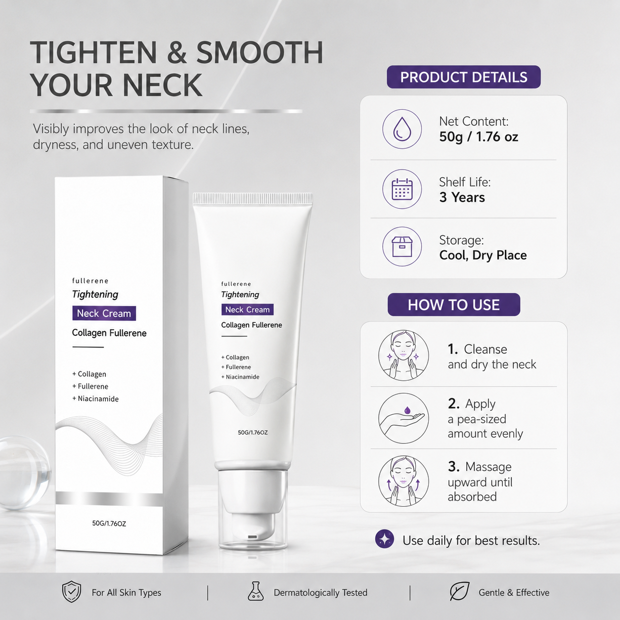 Advanced Anti-Wrinkle Care for Smoother, Firmer, Younger-Looking Skin-HJY