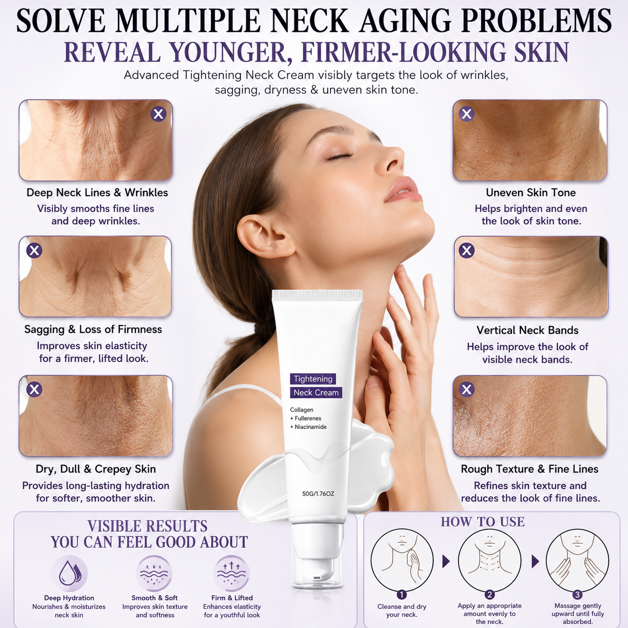 Advanced Anti-Wrinkle Care for Smoother, Firmer, Younger-Looking Skin-HJY