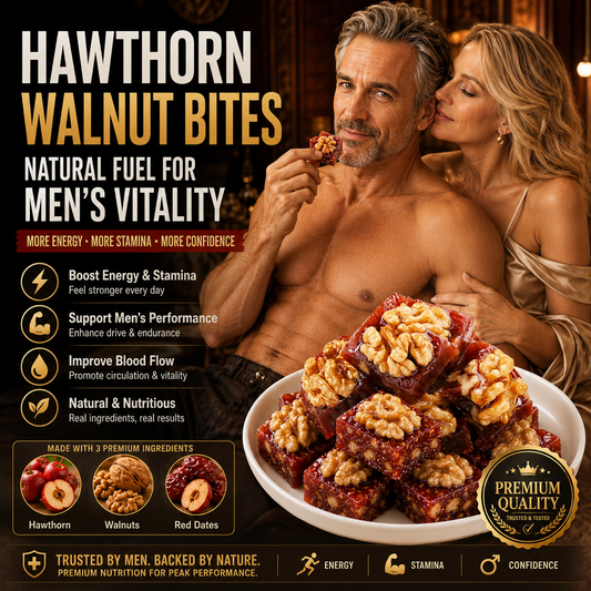 Natural Daily Fuel for Men’s Strength, Stamina & Vitality-Hawthorn Walnut Pie-LT