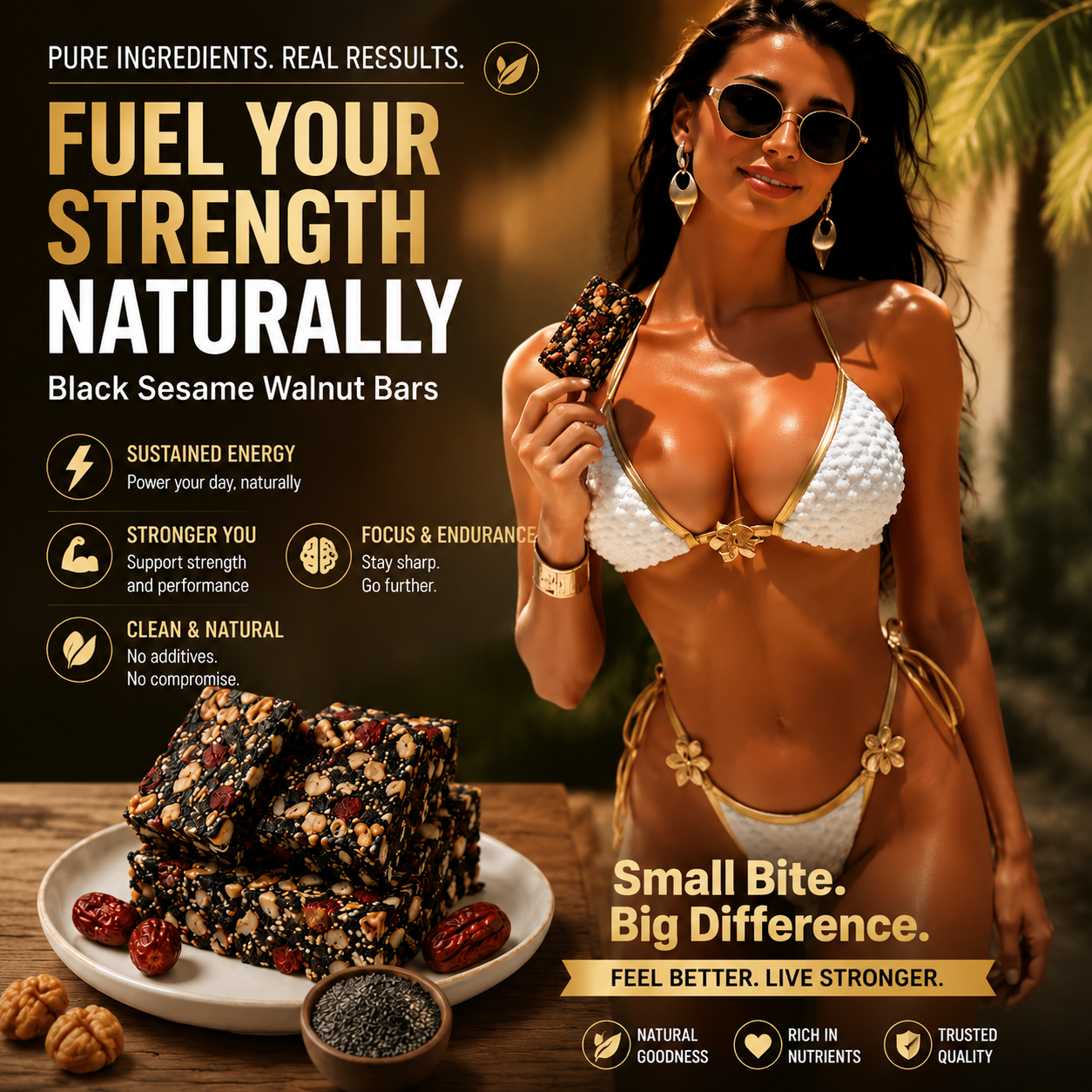 Fuel Your Energy & Endurance! Black Sesame Jujube Wolfberry Walnut Pie Delivers Long-Lasting Drive and Peak Vitality-SUY