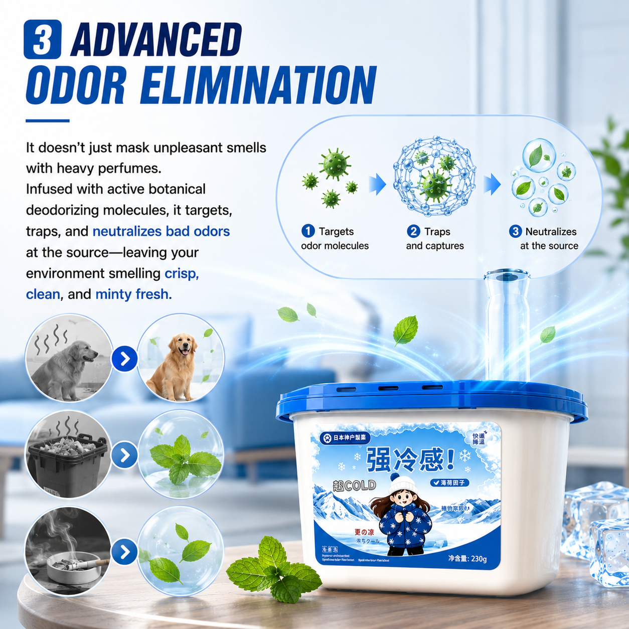 🥶 Zero-Electricity Instant Cooling Box – 98% Temp Drop & Odor Eliminator ❄️ LGZ