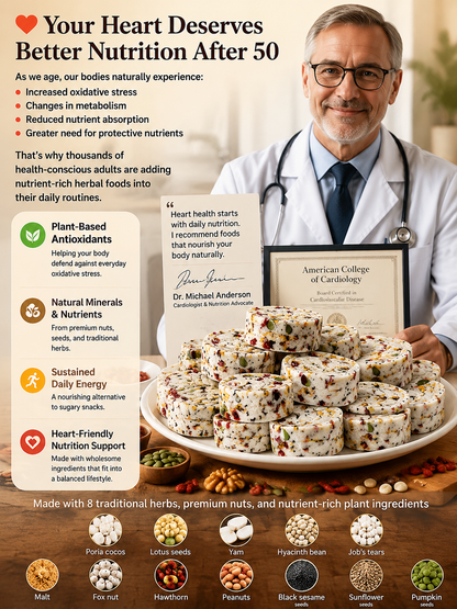 🏆The only certified flagship product supporting cardiovascular health | 🌿8-Herbal Ancient Vitality Bites™-XXS