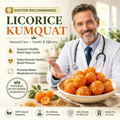 😋100% Pure Natural Licorice & Kumquat - Supports Healthy Blood Sugar-AUX