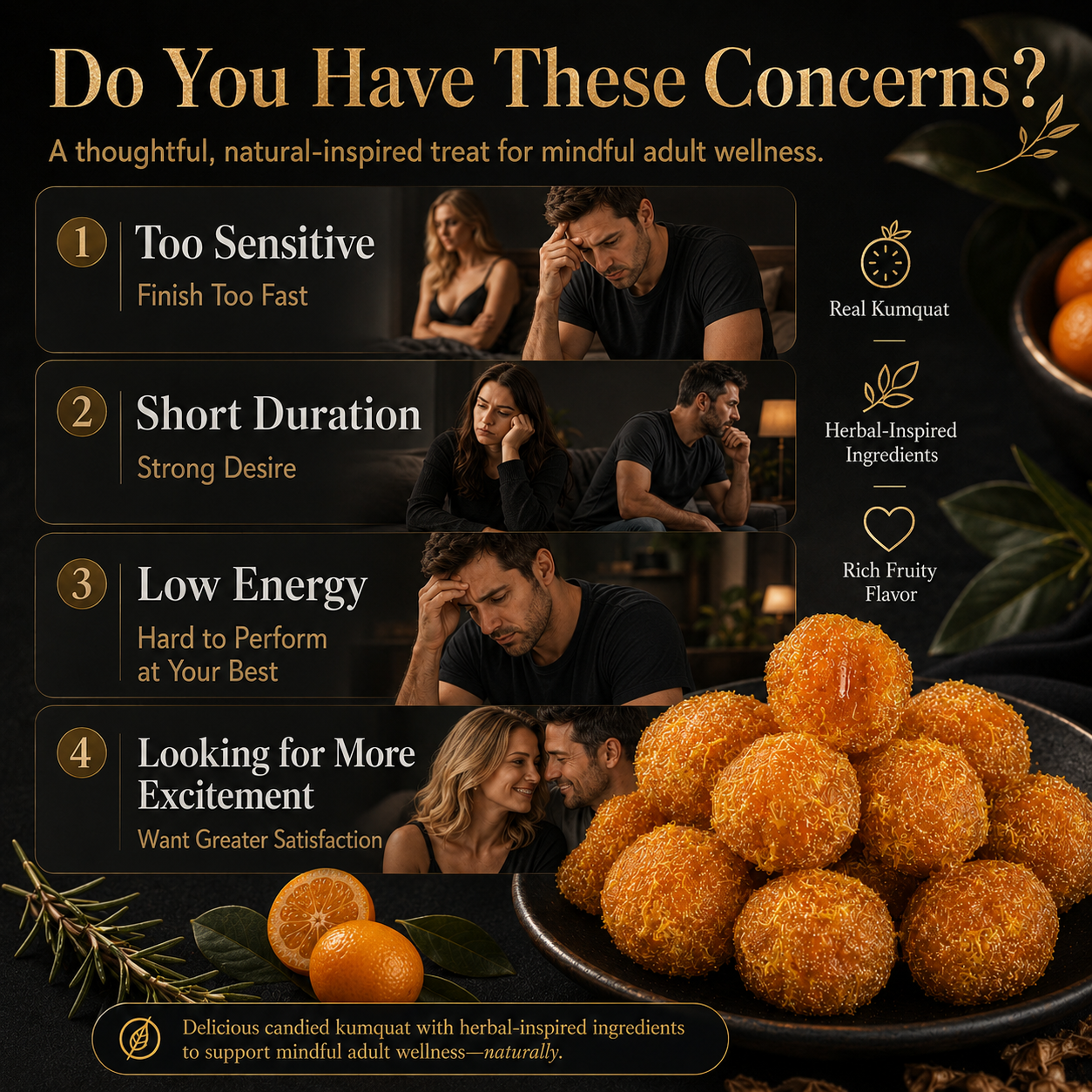 😋Herbal Licorice Kumquat-💪Bring your bodyback to its youthful prime!-AUX