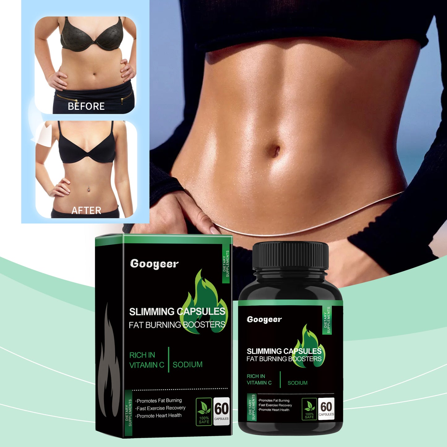 Slimming & Weight Loss Capsule | Fat Burning Booster for Body Wellness-SUY