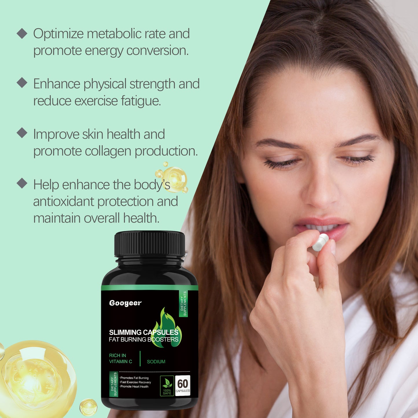 Slimming & Weight Loss Capsule | Fat Burning Booster for Body Wellness-SUY