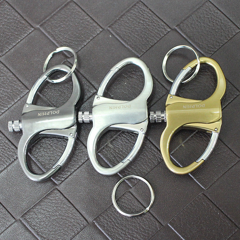 🔥Multi-functional keychain lighte🔥🔥🔥10,000+ ignitions: Waterproof and windproof permanent lighter, bottle opener, and carabiner, suitable for camping, hiking, and everyday use.-VEX