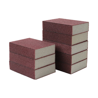 Heavy Duty Scrub Sponge for Kitchen - Non-Scratch Cleaning Pad for Pots, Pans & Dishes - Reusable Scrubber for Stubborn Stains, Rust & Burn Marks-XXS