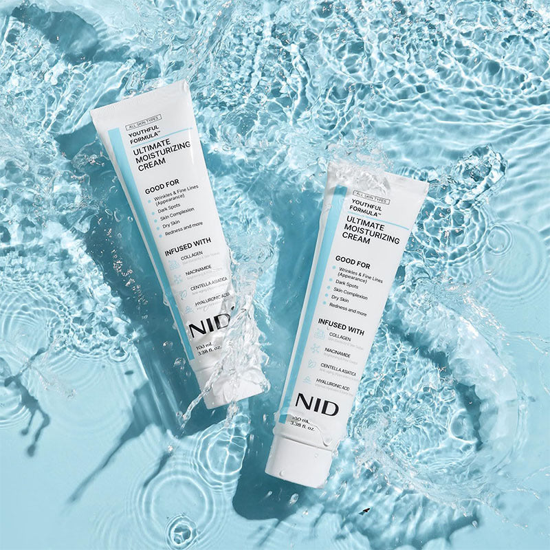 NID Ultimate Moisturizing Cream,  Wrinkle Reducing, Brightening & Hydrating Moisturizer for All Skin Types-XXS