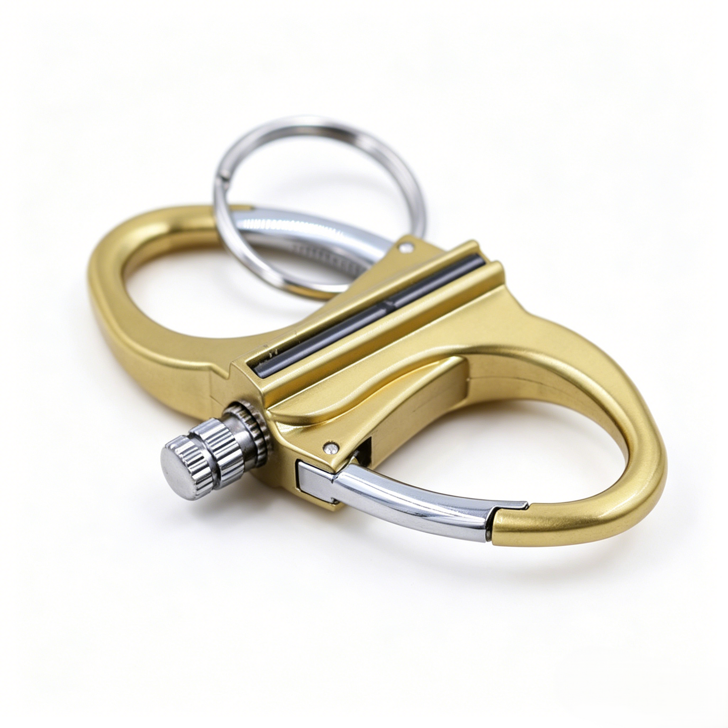 🔥Multi-functional keychain lighte🔥🔥🔥10,000+ ignitions: Waterproof and windproof permanent lighter, bottle opener, and carabiner, suitable for camping, hiking, and everyday use.-VEX