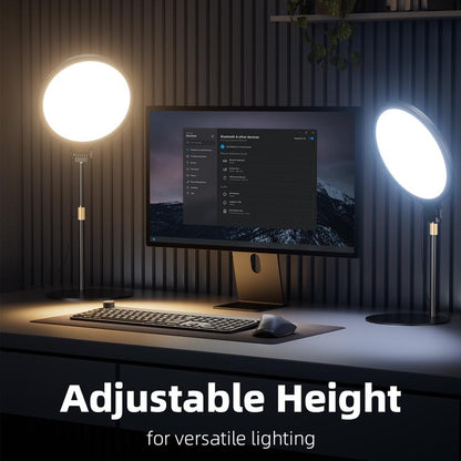 Weilisi 10.5" Desktop Ring Light with Stand & Phone Holder for Live Streaming & Video Meeting-SUY