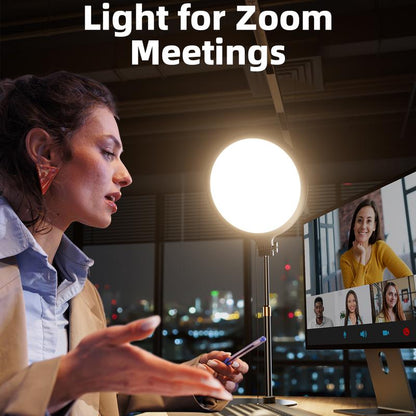 Weilisi 10.5" Desktop Ring Light with Stand & Phone Holder for Live Streaming & Video Meeting-SUY