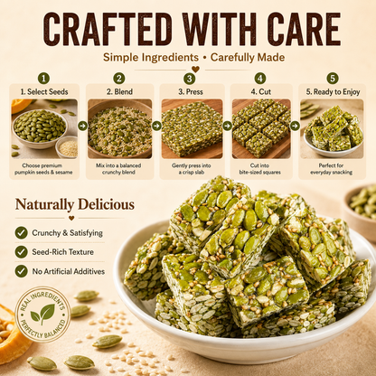 Natural Daily Fuel for Men’s Strength, Stamina & Vitality– Pumpkin Seed Crisp-LT