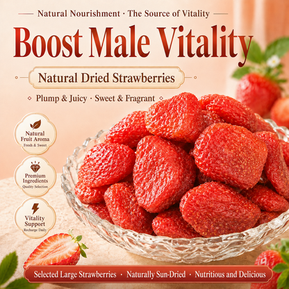 100% pure natural dried strawberries-Enhance male vitality-YOY
