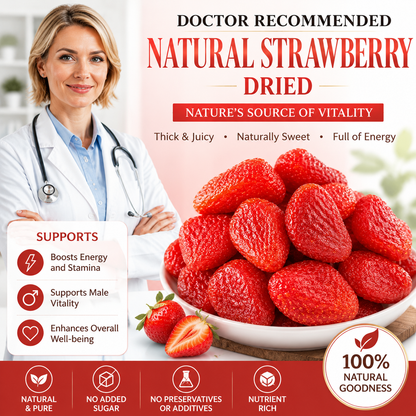 100% pure natural dried strawberries-Enhance male vitality-YOY